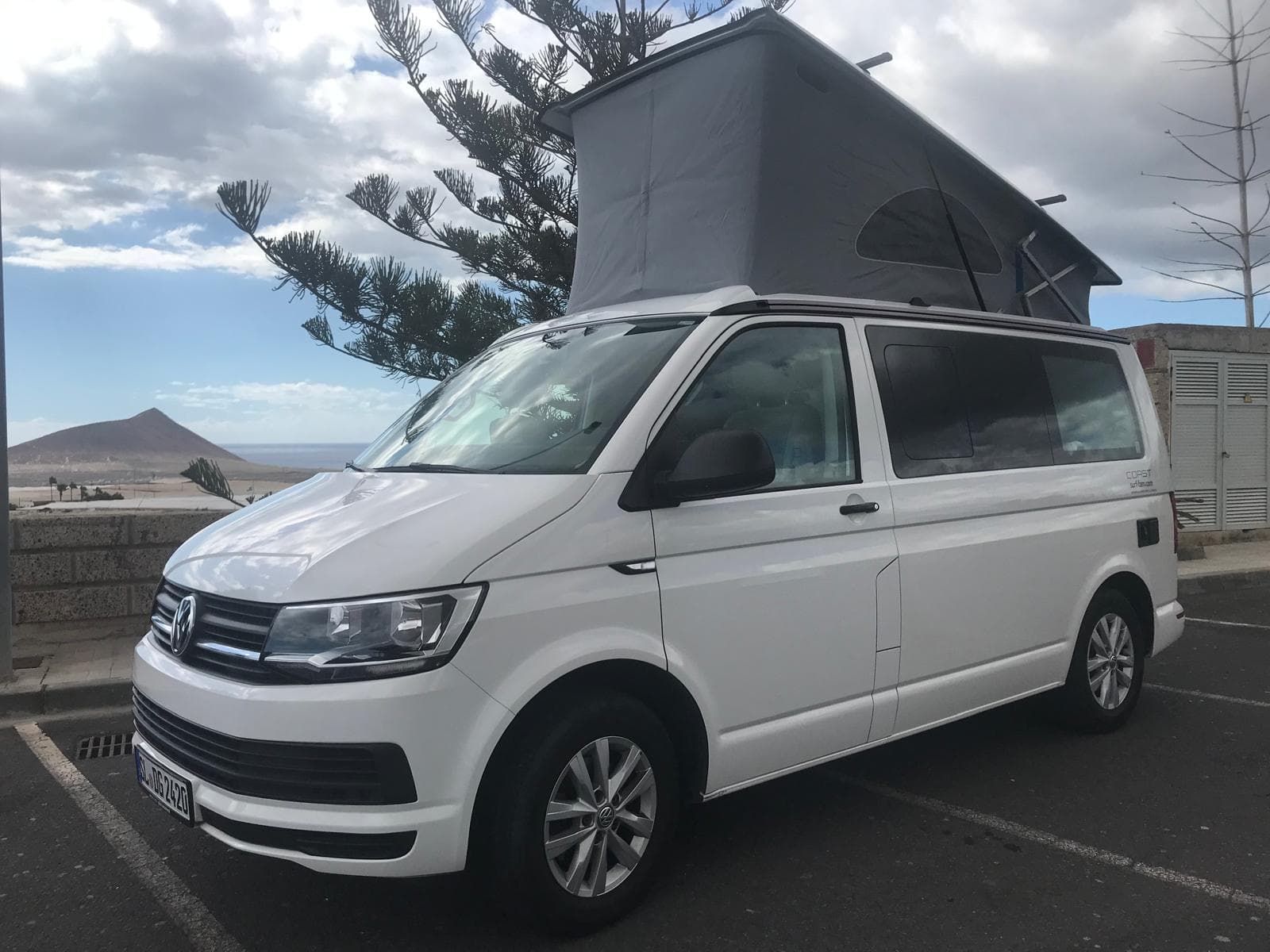 VW California camper in Tenerife